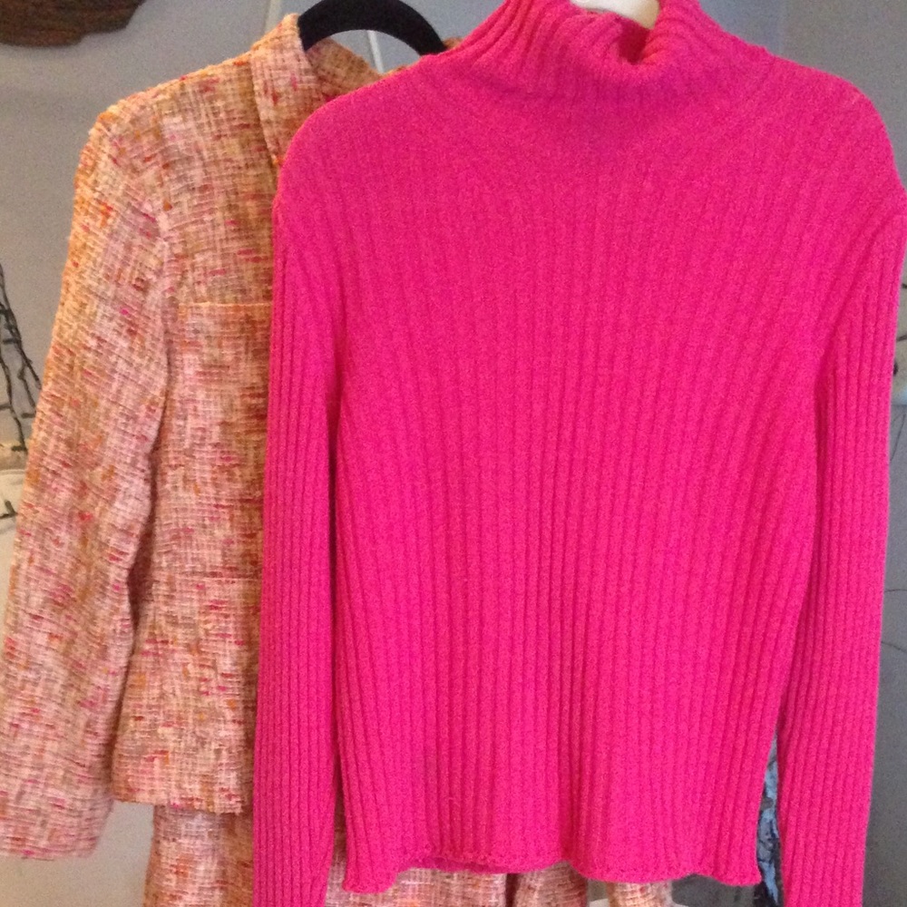 Oilily tweed" channel look" jacket, skirt .